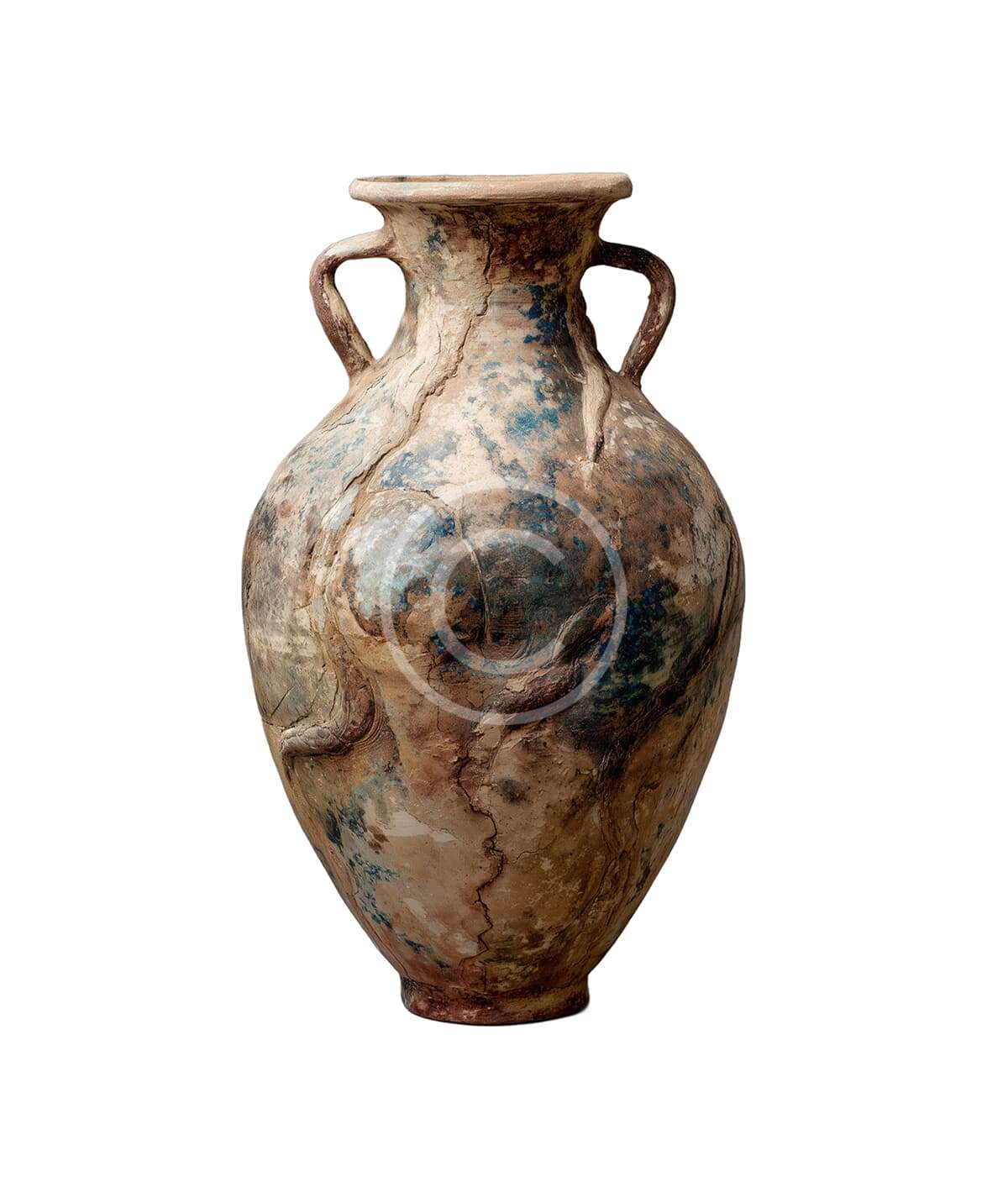 Antique style ceramic amphora vase